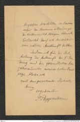 Nachlass Franz Steindachner, Brief von P. Pappenheim an Franz Steindachner (03.01.1906), Inv.Nr. 382.02, Seite 4